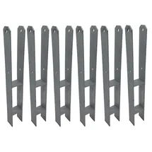 Buri Zaunpfosten 71 x 600 mm Feuerverzinkt