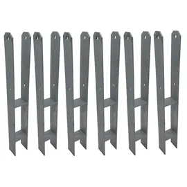 Buri Zaunpfosten 71 x 600 mm Feuerverzinkt