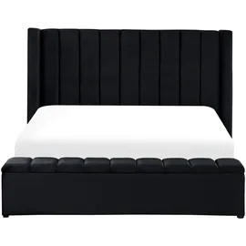 Beliani Noyers 180 x 200 cm H2 Schwarz