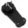 McPower Schutzkontakt-Winkelstecker, extra flach, Handgriff, Zugentlastung, schwarz