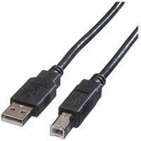 Roline USB 2.0 Kabel, Typ A-B 1,8m