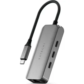 Satechi USB-C Hub With 2.5 Gigabit Ethernet - Grau