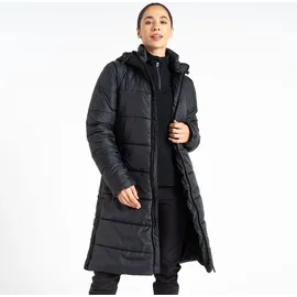 Dare 2b Distinguish Baffle Wintermantel gesteppt für Damen , Farbe:Schwarz, Größe:46 - Schwarz