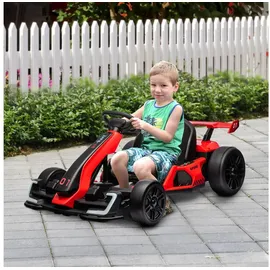 Homcom Elektro Gokart 24 V 6-12km/h rot