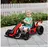 Homcom Elektro Gokart 24 V 6-12km/h rot