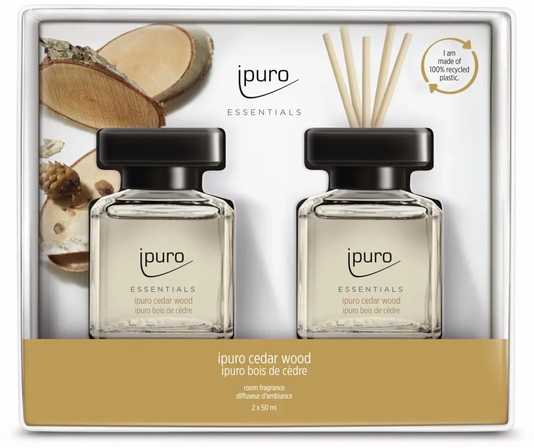 ipuro ESSENTIALS Raumduft Cedar Wood - B/H/T ca. 18.00x21.00x5.00