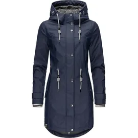 Peak Time Regenjacken Damen Blau XS