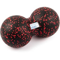 TRENDY SPORT Dupla Duo-Faszienball XL schwarz/rot 12 cm