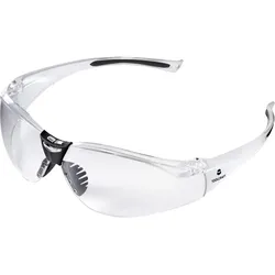 TOOLCRAFT TO-5343207 Schutzbrille Schwarz, Klar EN 166 DIN 166
