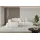 altdecor Ecksofa Cord 2-Sitzer Creme