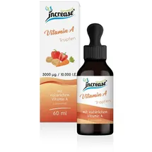 Increase Liposomales Vitamin A Tropfen 3000μg / 10.000 I.E. 60 ml