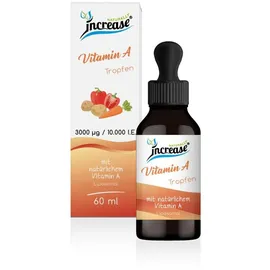 Increase Liposomales Vitamin A Tropfen 3000μg / 10.000 I.E. 60 ml