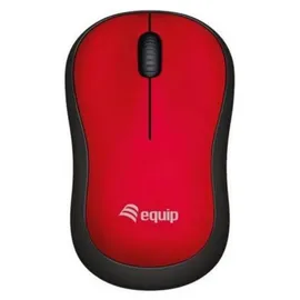 Equip Optische Maus kabellos rot