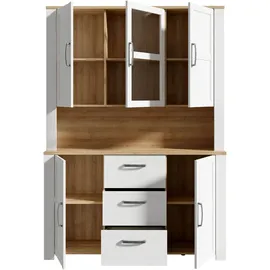 Forte Buffet Toneo 146,1 x 42 x 205,4 mehrfarbig
