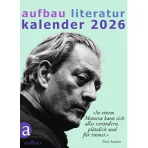 Aufbau Verlage GmbH Aufbau Literatur Kalender 2026