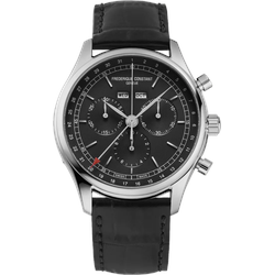 Frederique Constant Classics Quartz Chronograph Triple Calendar FC-296DG5B6 - grau,matt,schwarz - 40mm