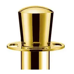 Abgrenzungsständer Edelstahl gold Zylinder - Titanium gold, Zylinder - Titanium gold, Zylinder