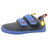 Affenzahn Barfußschuh Lucky Tukan Grau / Hellblau 24