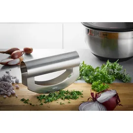 GEFU VIAVO Wiegemesser 18 cm Silber