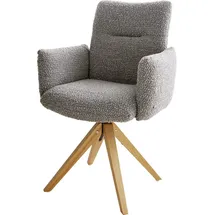 DeLife Jova-Flex Bouclé Silbergrau