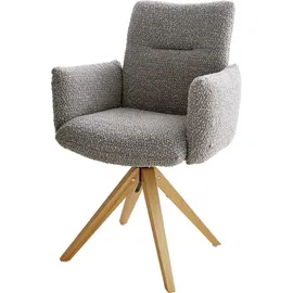 DeLife Jova-Flex Bouclé Silbergrau