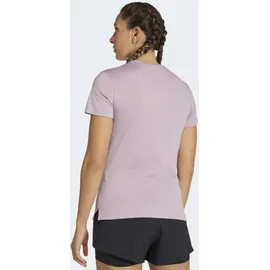 adidas WE MIN V NK TEE lila XS
