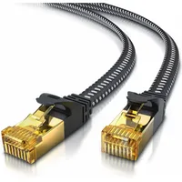 Primewire CAT 7 mit Braiding, Gigabit Ethernet LAN Kabel 10 Gbit/s U/FTP PIMF, Netzwerkkabel - 30m