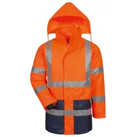 Safestyle Warnschutz-Parka 2-in-1 "ALEXANDER" orange/marine - 4XL