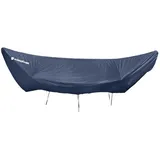 MacaMex Schutzhülle, Abdeckhaube, Wetterschutz für Hängematten Ständer und Gestelle inklusive Hängematte bis 380 cm Länge Denim blau