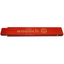 Heka Zollstock Endlich 50 2 m, rot