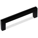 SO-TECH® Möbelgriff Bügelgriff BLACKLINE I schwarz matt, Schrankgriff aus Aluminium (1-St), Bohrlochabstand (BA) 96 mm, inkl. M4 Befestigungsschrauben schwarz Bohrlochabstand: 96 mm