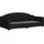 vidaXL Tagesbett 90 x 190 cm Schwarz