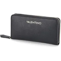 Valentino Damen Wallet/ Portemonnaie/ Geldbörse ARCADIA Schwarz Synthetik - Schwarz