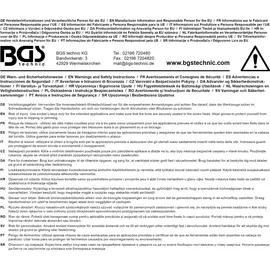 BGS Winkelschlüssel-Satz Multicolour extra lang Innensechskant 1,5 - 10 mm 9tlg. - 74456