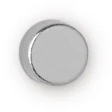 Maul Neodym-Scheibenmagnet 3x5mm 700g hellsilber VE=10x10 Stück