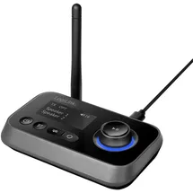 Logilink BT0062 Bluetooth 5.0 Audiosender Empfänger Transmitter Receiver) um Nicht-bluetoohfähige Geräte mit Bluetooth Version: 10m
