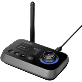 Logilink BT0062 Bluetooth 5.0 Audiosender Empfänger Transmitter Receiver) um Nicht-bluetoohfähige Geräte mit Bluetooth Version: 10m