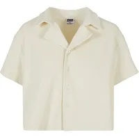URBAN CLASSICS Towel Resort Kurzarmhemd Pale White 5XL