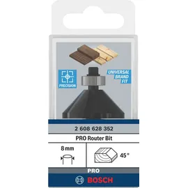 Bosch Fasefräser 8 mm B 11 mm L 15 mm G 56 mm 45°