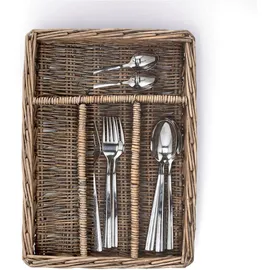 Zeller Besteckkorb 35 x 25 x 7 cm 1-tlg. braun