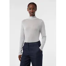 Comma, Langarmshirt Grau 38