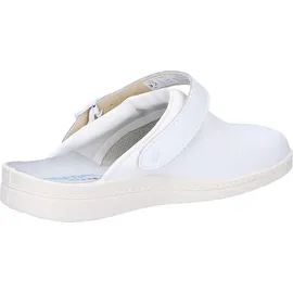 Abeba Berufsschuhe EN 20347:2012 OB Clog Gr.43 weiß Leder m.Fersenriemen Abeba