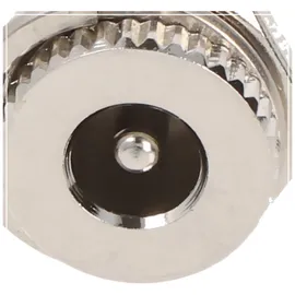 goobay DC-Einbaubuchse - Stift 2,5 mm, Metallausführung mit Lötfahnen