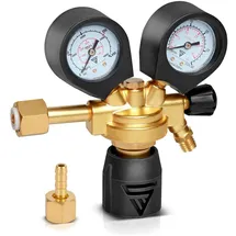 STAHLWERK Druckminderer ST-300 Pro bis 300 bar für Standard-Gasflaschen DIN EN