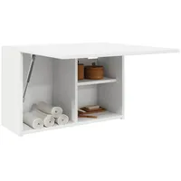 VidaXL Bad-Wandschrank Weiß 60x25x40 cm Holzwerkstoff