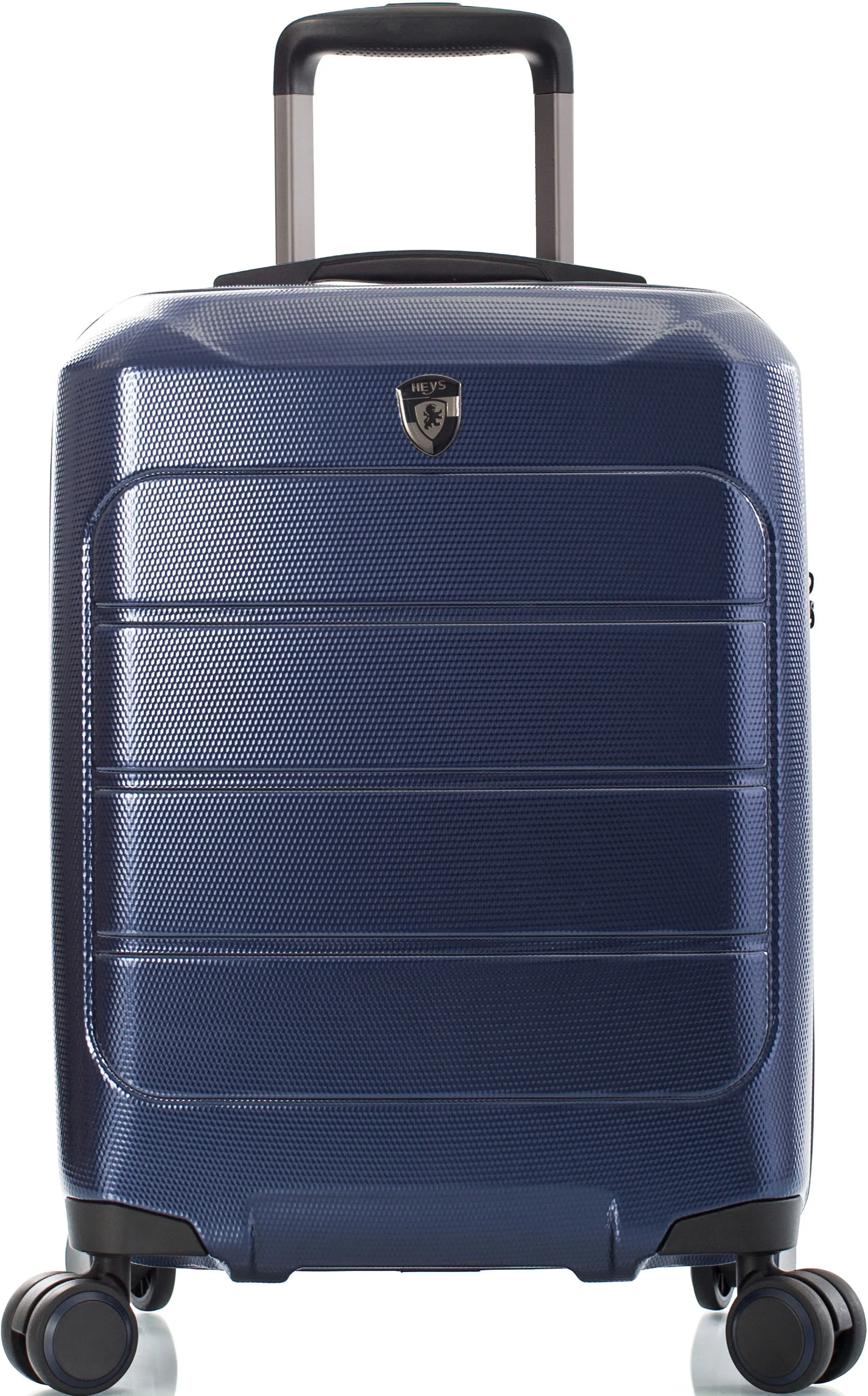 Heys Hartschalen-Trolley »Eco Case, 53 cm, Navy Blau«, 4 St. Rollen, Heys x Joachim Llambi Handgepäck-Koffer Reisegepäck Heys Navy Blue B/H/T: 38 cm x 53 cm x 23 cm   39 l