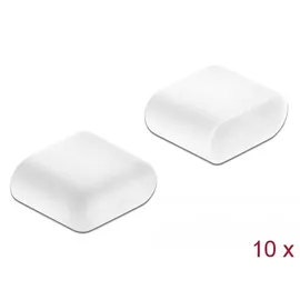 DeLock USB-C 10 Stück Weiß