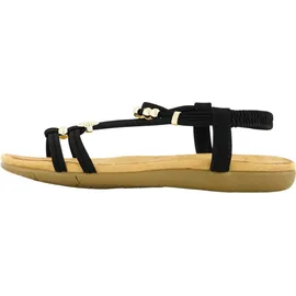 2GO FASHION Sandale Damen Schwarz 39