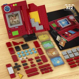 Mattel MEGA Pokémon Kanto Pokédex 322-tlg. HYM37