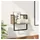 vidaXL Wandregal 30 x 25 x 30 cm Braun